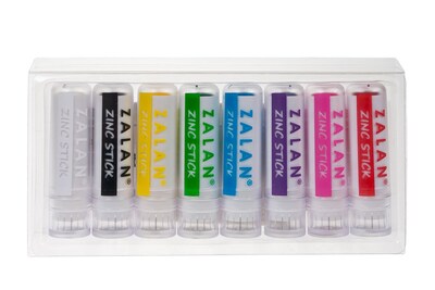 Foto 2 | Foto 2 | Juego De Bastones De Zinc Zalan Colored 8 Colores Surtidos Resistentes Al Agua - Venta Internacional.