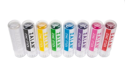 Foto 3 | Foto 3 | Juego De Bastones De Zinc Zalan Colored 8 Colores Surtidos Resistentes Al Agua - Venta Internacional.