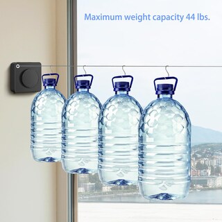 Foto 4 | Foto 4 | Tendedero Retráctil Siwukeh De 4 8 M Para Interiores Y Exteriores Con 12 Clips - Venta Internacional.