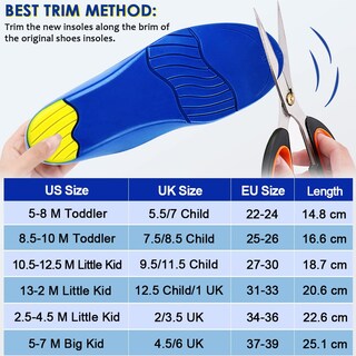 Foto 5 | Foto 5 | Insertos Ortopédicos Para Zapatos Rock Takin Kids Arch Support - Venta Internacional.