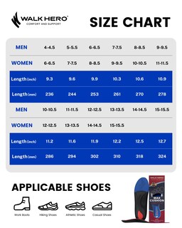 Foto 7 | Foto 7 | Plantillas Walk·hero Para Fascitis Plantar Con Soporte Para Arcos - Venta Internacional.