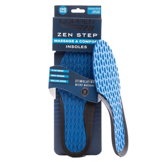 Foto 6 | Foto 6 | Plantilla Copper Fit Zen Step Comfort Para Hombre Tallas 8-14 - Venta Internacional.