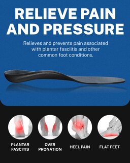 Foto 4 | Foto 4 | Plantillas Walkhero Para Fascitis Plantar Alivio Del Dolor Arco Alto - Venta Internacional.
