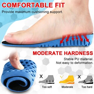 Foto 2 | Foto 2 | Plantillas Para Aumentar La Altura Cojín Ailaka Honeycomb Para Hombre Y Mujer - Venta Internacional.