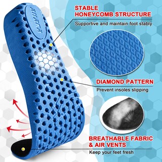Foto 3 | Foto 3 | Plantillas Para Aumentar La Altura Cojín Ailaka Honeycomb Para Hombre Y Mujer - Venta Internacional.