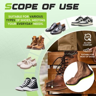 Foto 5 | Foto 5 | Espuma Viscoelástica Comfort Insoles Eimocs Para Hombre Y Mujer 2 Pares - Venta Internacional.