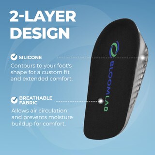 Foto 3 | Foto 3 | Insertos Ortopédicos Para Levantar El Talón Para Aliviar La Fascitis Plantar Paquete De 2 - Venta Internacional.