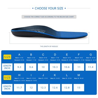 Foto 6 | Foto 6 | Plantillas De Soporte Para El Arco Walk·hero Para Aliviar La Fascitis Plantar - Venta Internacional.