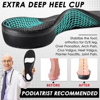 Foto 4 | Foto 4 | Plantillas Ortopédicas Con Soporte De Arco Para Niños Rocktakin - Venta Internacional.