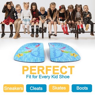 Foto 5 | Foto 5 | Plantillas Ortopédicas Para Zapatos Footlogics Kids Arch Support  Azules - Venta Internacional.