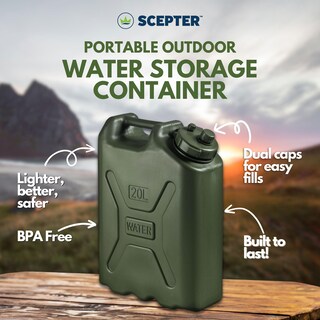 Foto 3 | Foto 3 | Contenedor De Agua Scepter 20l/5 Galones Portátil Estilo Militar - Venta Internacional.