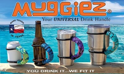 Foto 5 | Foto 5 | Empuñadura Para Bebidas Muggiez Universal Ocean Water Royal Blue & Teal - Venta Internacional.