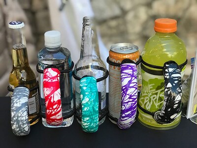 Foto 6 | Foto 6 | Empuñadura Para Bebidas Muggiez Universal Ocean Water Royal Blue & Teal - Venta Internacional.