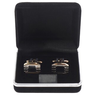 Foto 2 | Foto 2 | Gemelos Polanni B42 Para Hombre Chapados En Oro 1 9 X 1 4 Cm Con Ca - Venta Internacional.