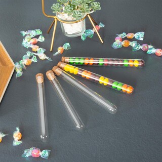 Foto 2 | Foto 2 | Tubos De Ensayo De Vidrio Bkmamlab De 45 Ml 20 X 200 Mm Con Tapones De Corcho - Venta Internacional.