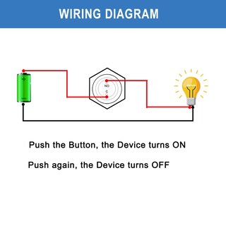 Foto 6 | Foto 6 | Interruptor Pulsador Dmwd De 19 Mm Con Cierre Impermeable Ip66 5a - Venta Internacional.