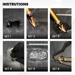 Foto 6 | Foto 6 | Kit De Soldadura De Plástico Allturn 110v-100w Para Reparación De Parachoques De Automóviles - Venta Internacional.