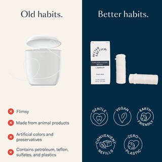 Foto 2 | Foto 2 | Paquete De Recambio De Hilo Dental Better & Better Natural Waxed - Venta Internacional.