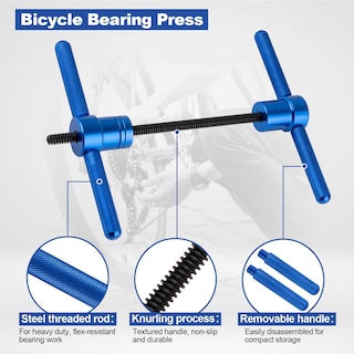 Foto 2 | Foto 2 | Kit De Prensa De Rodamientos De Bicicleta Devvicoo Para Cubo De Rueda  25 Piezas - Venta Internacional.