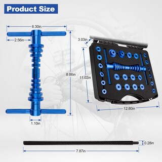 Foto 3 | Foto 3 | Kit De Prensa De Rodamientos De Bicicleta Devvicoo Para Cubo De Rueda  25 Piezas - Venta Internacional.