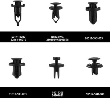 Foto 4 | Foto 4 | Kit De Clips De Retención Livtee 120 Piezas Con Herramienta De Extracción Para Coche - Venta Internacional.
