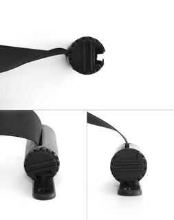 Foto 4 | Foto 4 | Cinturón Retráctil Qwork Montado En La Pared  Paquete De 2 Con Cinturón De 3 M - Venta Internacional.