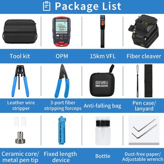 Foto 2 | Foto 2 | Kit De Terminales De Fibra Óptica Sumchan 9 En 1 Con Cuchilla Y Medidor De Potencia - Venta Internacional.