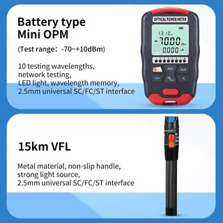 Foto 3 | Foto 3 | Kit De Terminales De Fibra Óptica Sumchan 9 En 1 Con Cuchilla Y Medidor De Potencia - Venta Internacional.