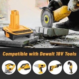Foto 5 | Foto 5 | Adaptador De Batería Kzreect Dm18d Conversor Dewalt 18v A 20v - Venta Internacional.