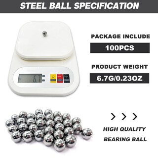 Foto 3 | Foto 3 | Kit Surtido De Bolas Con Rodamientos De Acero  100 Unidades  13 Mm  Deepdream - Venta Internacional.
