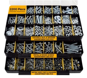 Foto 2 | Foto 2 | Kit Surtido De Herrajes Jackson Palmer 2251 Piezas Con Bandejas - Venta Internacional.