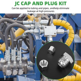 Foto 4 | Foto 4 | Juego De Accesorios Para Mangueras Hidráulicas De Acero Al Carbono  72 Piezas - Venta Internacional.