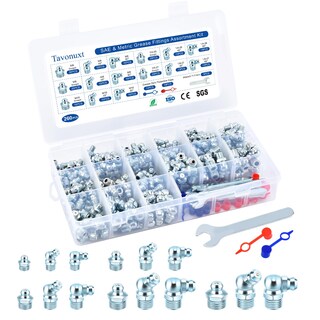 Foto 1 | Foto 1 | Kit De Accesorios De Engrase Tavonuxt 260 Piezas Sae Y Métricos Con Accesorios - Venta Internacional.