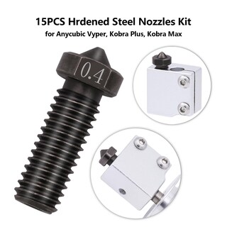 Foto 6 | Foto 6 | Kit De Boquillas Lankegu De 15 Piezas Endurecidas Para Impresora 3d Anycubic Vyper - Venta Internacional.