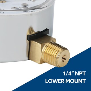 Foto 6 | Foto 6 | Manómetro Senctrl 0-3 Psi De Baja Presión Con Esfera De 2 5 Cm - Venta Internacional.