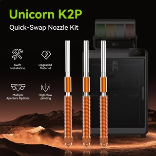 Foto 2 | Foto 2 | Kit De Boquillas Enomaker Creality Unicorn K2p Para Impresora 3d K2 Plus - Venta Internacional.