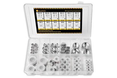Foto 1 | Foto 1 | Kit De Surtido Aquaaulos  64 Unidades  Tapón Y Tapón Jic Con Rosca Abocinada De 37° - Venta Internacional.