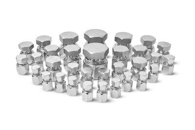 Foto 2 | Foto 2 | Kit De Surtido Aquaaulos  64 Unidades  Tapón Y Tapón Jic Con Rosca Abocinada De 37° - Venta Internacional.