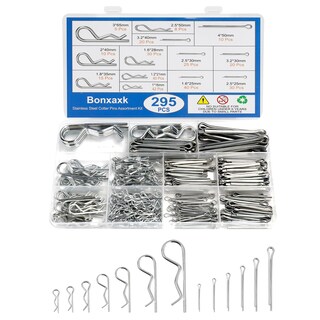 Foto 1 | Foto 1 | Kit De Alfileres Bonxaxk  295 Piezas  Acero Inoxidable  13 Tamaños - Venta Internacional.