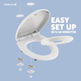 Foto 7 | Foto 7 | Asiento De Inodoro Jool Baby Quick Flip Con Orinal Y Protector Contra Salpicaduras - Venta Internacional.