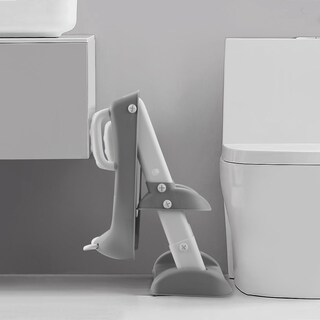 Foto 6 | Foto 6 | Asiento De Entrenamiento Para Orinal Pandaear Con Escalerilla Gris - Venta Internacional.