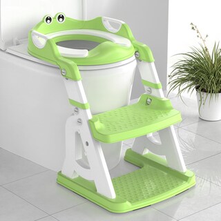 Foto 1 | Foto 1 | Asiento Para Ir Al Baño Meulife Upgrade 2 En 1 Color Verde - Venta Internacional.