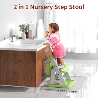 Foto 4 | Foto 4 | Asiento Para Ir Al Baño Meulife Upgrade 2 En 1 Color Verde - Venta Internacional.