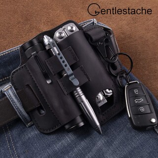 Foto 6 | Foto 6 | Funda Multiherramienta Para Cinturón Gentlestache Práctica Piel Edc - Venta Internacional.