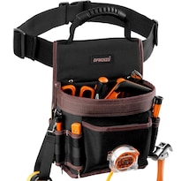 Funda Para Herramientas Dfminzu Electrician  10 Bolsillos Con Soporte Para Martillos - Venta Internacional.