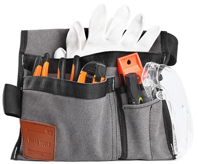 Foto 3 | Foto 3 | Cinturón Para Herramientas Vidar Tools 6 Bolsillos Lona De Un Solo Lado - Venta Internacional.