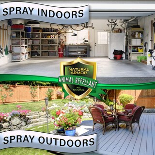 Foto 2 | Foto 2 | Spray Repelente De Animales Y Roedores Natural Armor 3 8 L Menta - Venta Internacional.