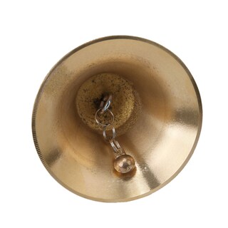 Foto 3 | Foto 3 | Timbre Hand Call Super Loud De Latón Macizo Con Mango De Madera - Venta Internacional.