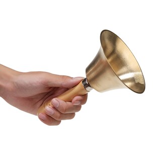 Foto 4 | Foto 4 | Timbre Hand Call Super Loud De Latón Macizo Con Mango De Madera - Venta Internacional.
