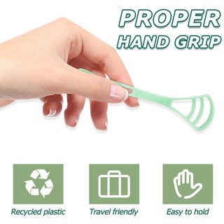 Foto 4 | Foto 4 | Raspador Lingual Desechable Fecawd 100 Unidades Con Palillos Dentales - Venta Internacional.